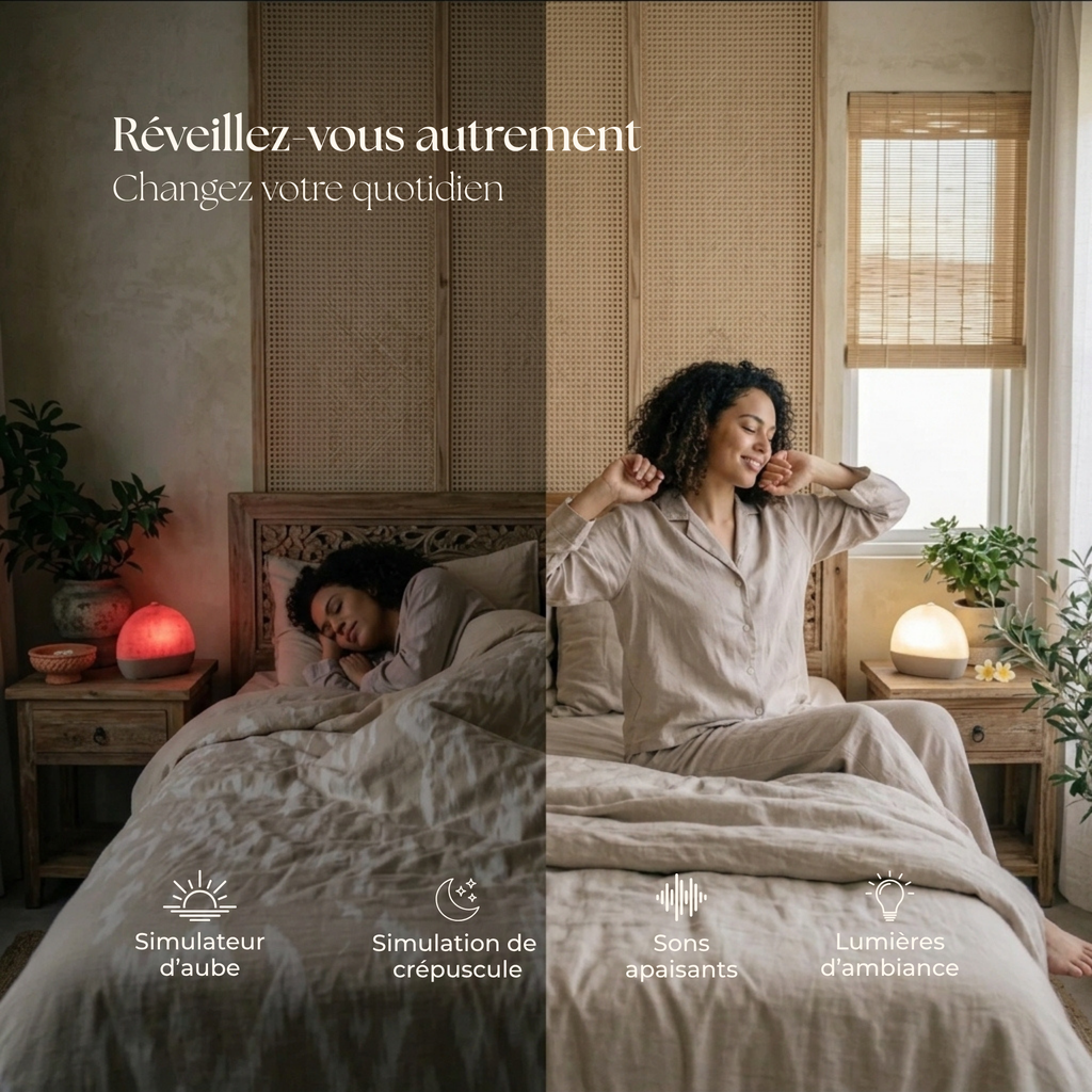 Routine endormissement et réveil bien être