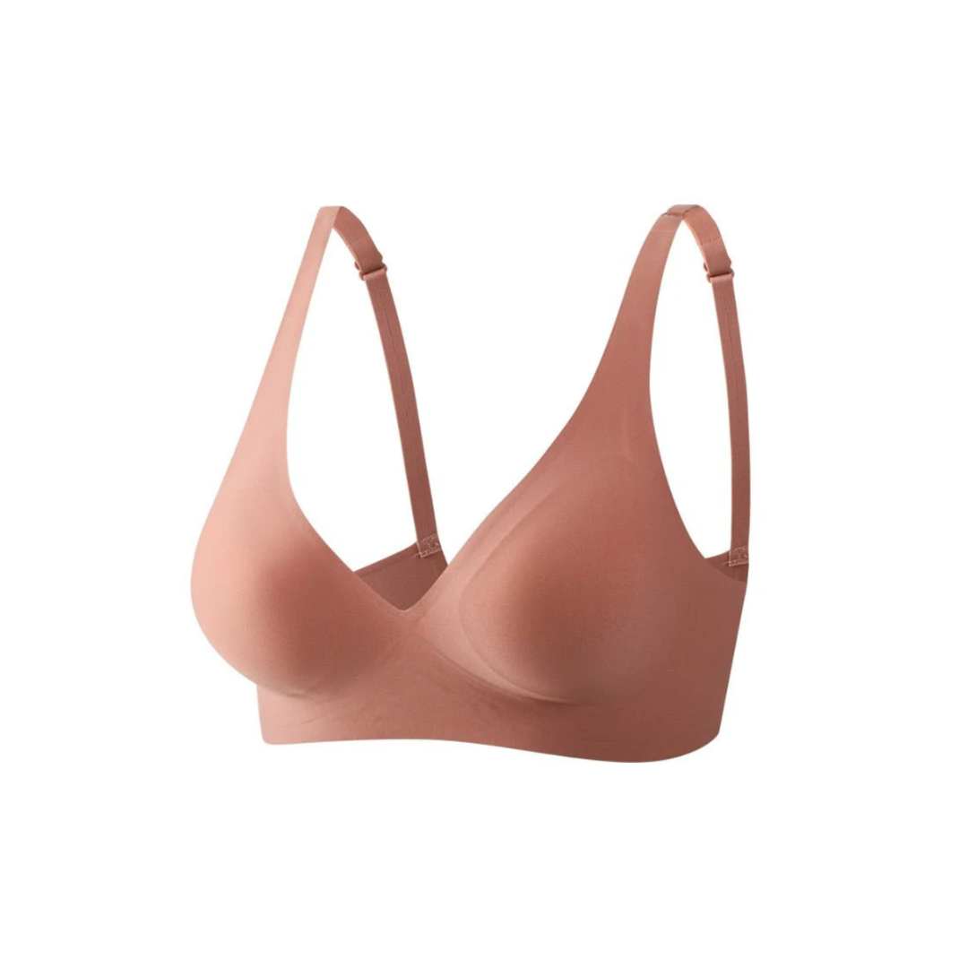 Soutien-gorge repulpant et féminin couleur rose