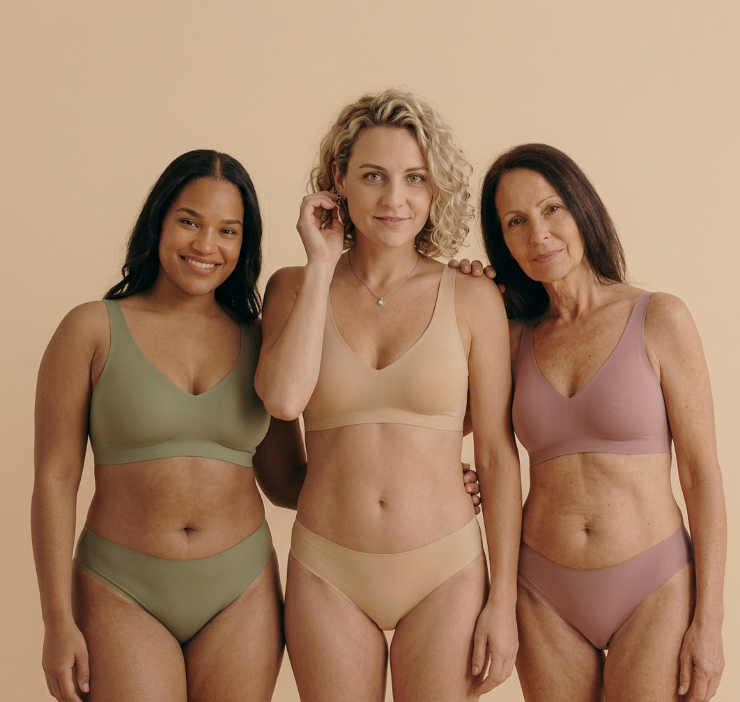 Soutien-gorge sans armature et galbant