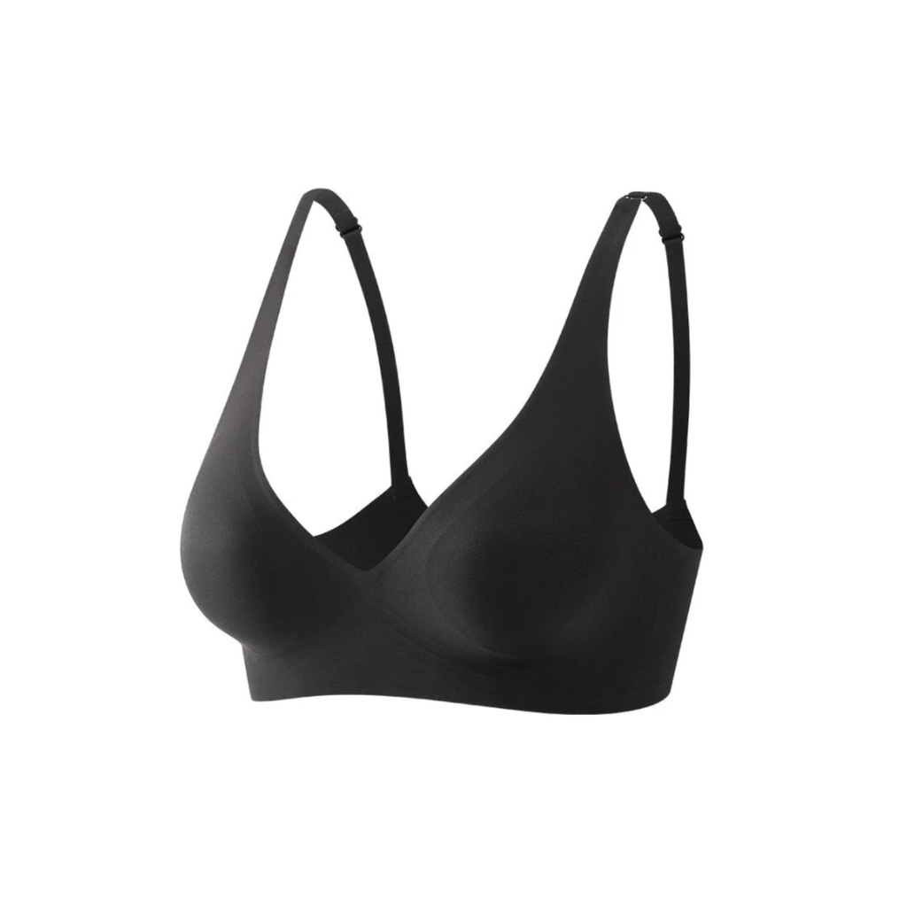 Soutien-gorge effet seconde peau confortable couleur noir